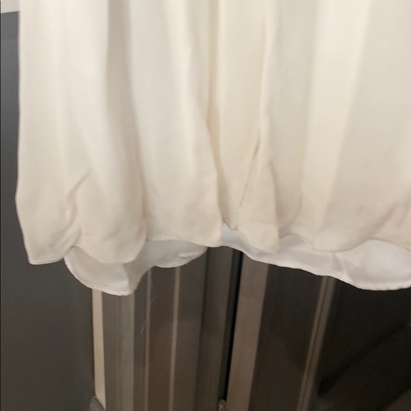 Marchesa Notte White Silk Chiffon Gown - Picture 4 of 8